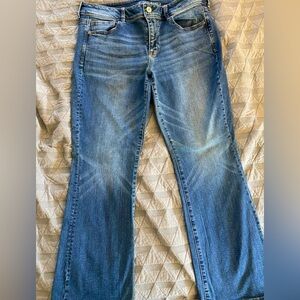 American Eagle Kick boot Jeans super stretch size 16